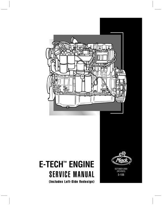 Product picture MACK E TECH E 7 OVERHAUL MANUAL 